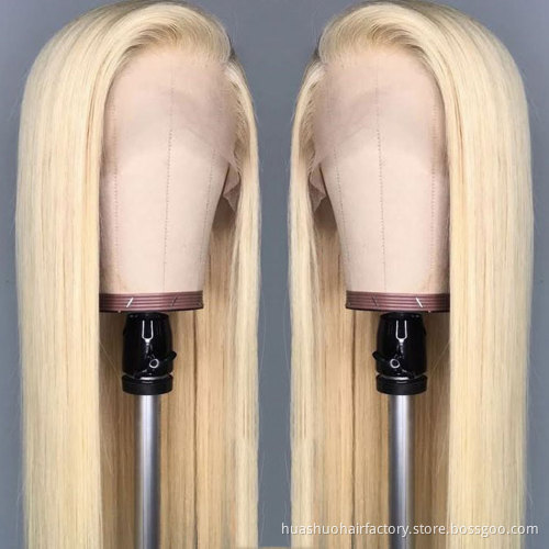 Blonde 613 Hd Full Transparent Lace Frontal Closure Wig Mink Brazilian Human Hair Lace Front Wigs Human Hair For Black Women
